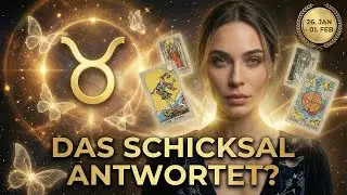♉ STIER Tarot 26. JAN - 01. FEB: Das SCHICKSAL antwortet! Deine Metamorphose ver&auml;ndert ALLES!