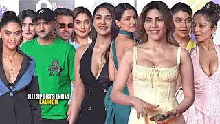 Celebrities & Cricketer Arrive At 8JJ Sports India Launch | Sana Makbul Malti ,DeepakNikki Harbhajan