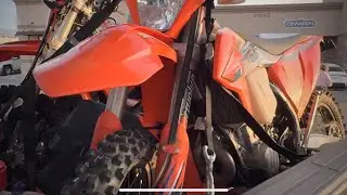KTM Dual Sports Desert Ripping 🏁 #Motovlog #GoPro #Enduro #DualSport #Singletrack