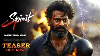 Spirit official Teaser | Prabhas| Sandeep Reddy Vanga | Tripti Dimri | Spirit First Look Teaser