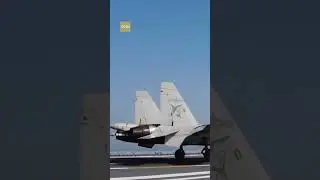 Up-close reveal! Watch China's J-15 nail smooth landings