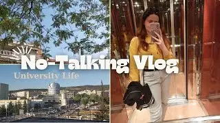 University Life | No-Talking Vlog | XGoldy