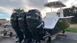 2014 Onslow Bay 32 Tournament~Beautiful~w/triple Mercury Verados (831,829,805hrs) **Biloxi**