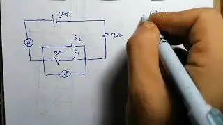 مسائل قراءة الأميتر والفولتميتر وفتح وغلق المفاتيح | فيزياء الصف الثالث الثانوي