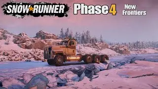 SnowRunner - Phase 4 New Frontiers DLC - New Trucks, Russia Region, new Maps, Mission & more!