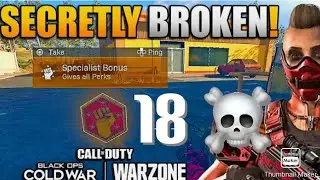 18 KILLS SPECIALIST BONUS is Overpowered Fastest Firing GUN in WARZONE FFAR KRIG 6 BUFF WARZONE WIN