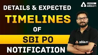 SBI PO 2021 Notification Details & Expected Timelines #Adda247