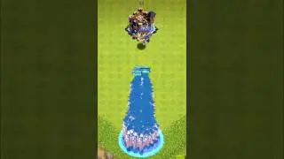 Town Hall 18 vs Goku 😱🔥#clashofclans #coc #gaming #shorts #viral #new