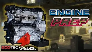 ПОДГОТОВКА ДВИГАТЕЛЯ GM 2.4 Ecotec | Самостоятельная замена двигателя Miata