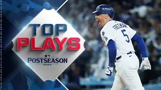 Top MLB Plays of 10/27/25 (Freddie Freeman walks it off in the 18th inning in World Series Game 3!)