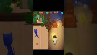 TAG WITH RYAN PJ MASK VERSUS PHYSIOLOGIST RYAN FUNNY TREEN FALLS DOWN GAMEPLAY