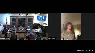 Town of Woodstock NY Town Board Organizational Meeting 1 10 2023
