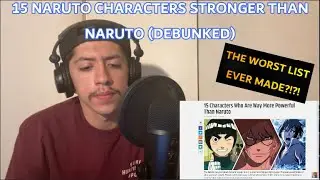 NARUTO: SWAGKAGE 15 ПЕРСОНАЖЕЙ НАРУТО, КОТОРЫЕ СИЛЬНЕЕ НАРУТО, РАЗОБЛАЧЕНЫ (РЕАКЦИЯ + МОИ МЫСЛИ)