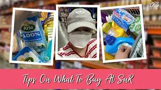 Tips On What To Buy At SnR | Grocery Shopping Tips | Grocery Tipid Tips | Grocery Tips