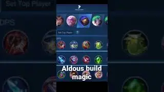 New meta, Aldous magic build, damage hack? #shorts