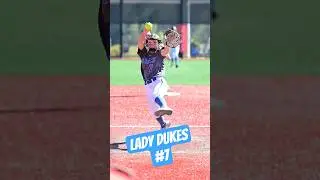 🥎 Focus Level: Elite 🔥 Lady Dukes Pitcher in Control