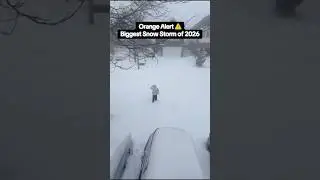 Ontario Wrapped In Snow Today ❄️ 🇨🇦