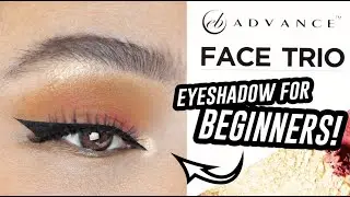 Easy Eyeshadow Using a CONTOUR PALETTE! (EB Advance Fig Trio) | Booya