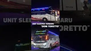 bus Putra Pelangi Dom Toretto terbaru sleeper class #shortvideo