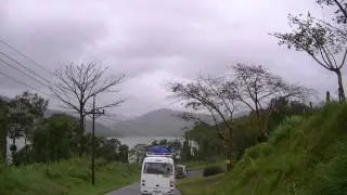 Costa Rica - Driving from LaFortuna to the west end of Arenal Lake