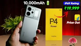 Realme P4 Power 10000mAh Battery Unboxing Review | Bgmi Gaming Test | Realme P4 Power Launch & Price