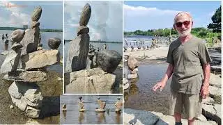 John Felice - Remic Rapids Balanced Rock Sculpture Artist #art #story #trending