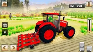 Wheat Farming Tractor Simulator Game || Farming game 3D || Android Game