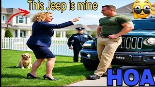 HOA Story of Keran snatch by cutting the lock of jeep illegal rules #hoastories 