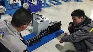 QIPANG 6mm aluminum strip electric straightener machine