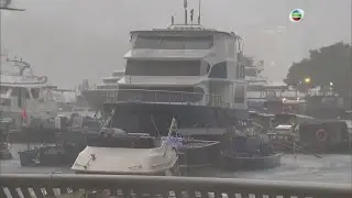 Deadly typhoon brings massive damage to Taiwan and Hong Kong