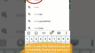 OneAd earning app ....