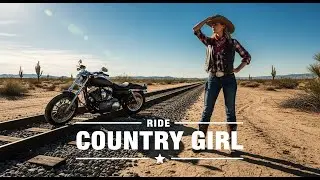 Open Road Cowgirl Country &ndash; Born to Ride Free 🤠🔥 #cowgirlvibes
