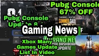 Pubg Console 8.1 Update Reveal.|Fable Xbox Trailer Reveal.| PUBG Plystation 67 % Discount.||@Gaming