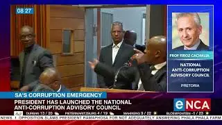 Corruption emergency | President launches anti-corruption advisory council