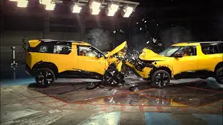 Tata Sierra Crash Test - 1st Car In INDIA