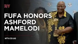 FUFA honors Ashford Mamelodi for role in Uganda football development