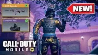 *NEW* LEGENDARY AK47 KUROMAKU + SENTINEL RECON SHOGUN GAMEPLAY IN CALL OF DUTY MOBIL BR! 🔴LIVE🔴