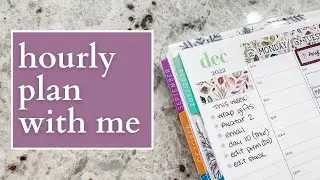Functional Plan with Me | Erin Condren Hourly LifePlanner + MakseLife Companion Notebook