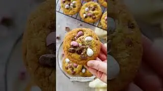 Mini Eggs Cookies