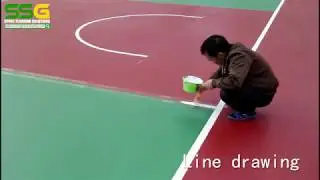 How to build a basketball court by acrylic acid? - SSGsportsurface