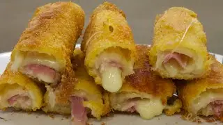 Ponte a cocinar | FLAMENQUINES DE PAN DE MOLDE