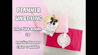 The Pink Room Co Amelia Planner Cover and Wallet