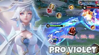 Violet Pro Gameplay With Best Players In Europe Top 3, 29, 30 | Arena of Valor | Li&ecirc;n Qu&acirc;n mobile