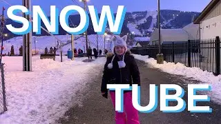 SNOW TUBING AT BLUE MOUNTAIN SKI RESORT!!!