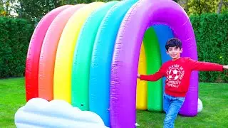 Jason and family games with kids for outside