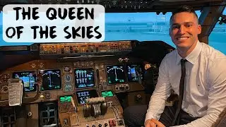 I'm now flying.. THE QUEEN OF THE SKIES