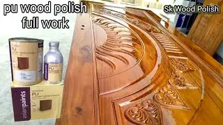 sealer wood polish hindi | Pu polish glossy | asian paints wood sealer | wood polish