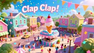 If You Like Ice Cream, Clap Twice! 🍦👏 | Fun Interactive Song for Kids | Nursery Rhymes & Songs