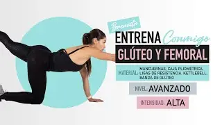 EJERCICIOS PARA AUMENTAR  GLÚTEOS EN CASA | 50 MIN |  BRENVITA
