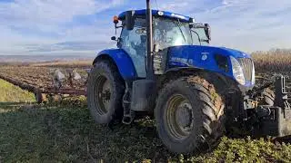 New Holland T7.220 Auto Command + Kverneland LB 100